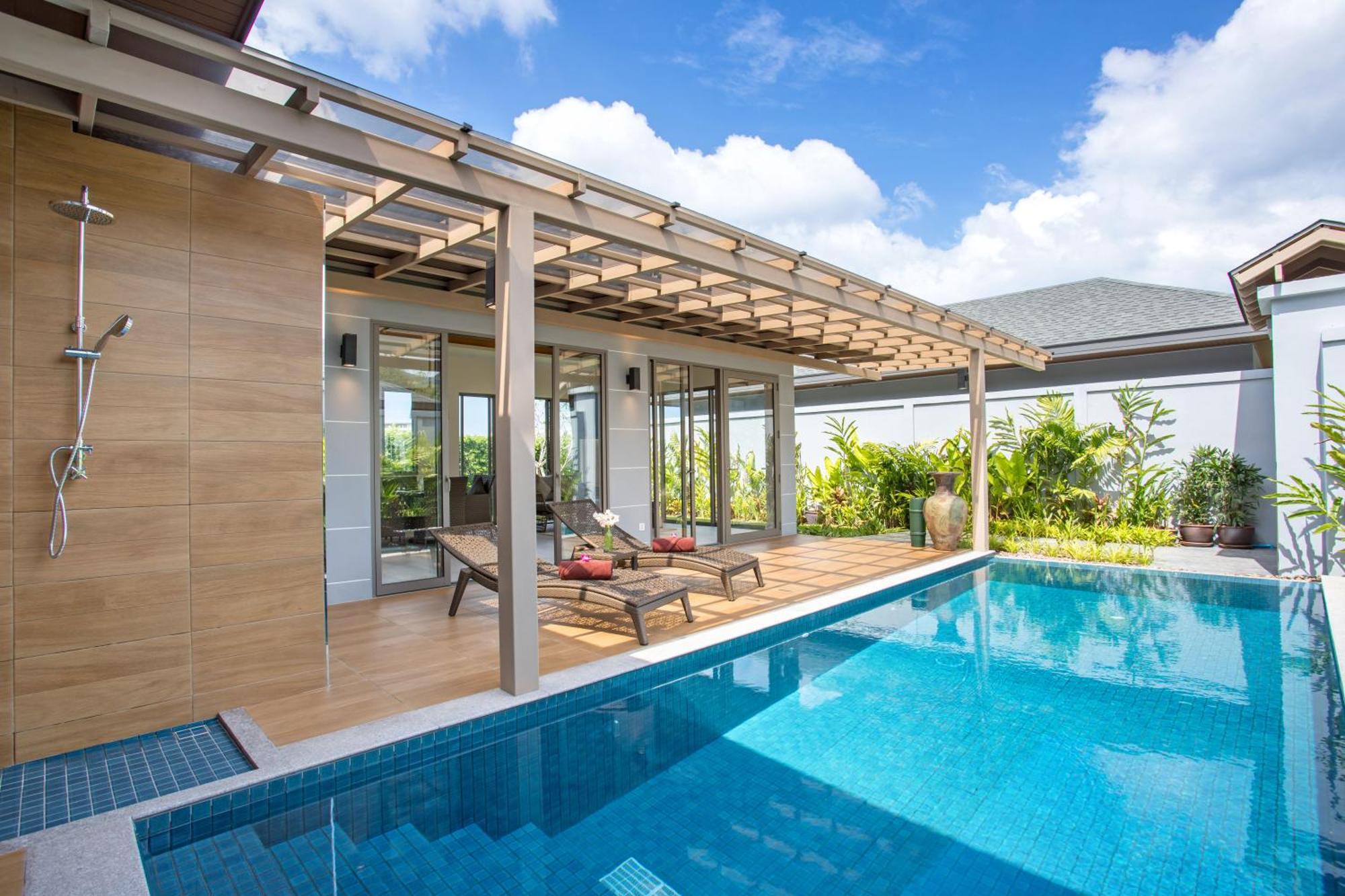 Luxury 2Br Villa Dalaa 3, Private Eco Pool, Gated Residence, Kamala-stranden Eksteriør bilde