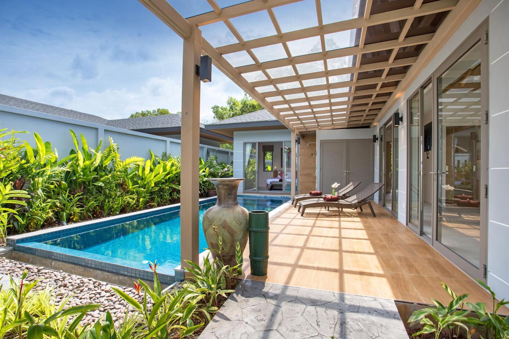 Luxury 2Br Villa Dalaa 3, Private Eco Pool, Gated Residence, Kamala-stranden Eksteriør bilde