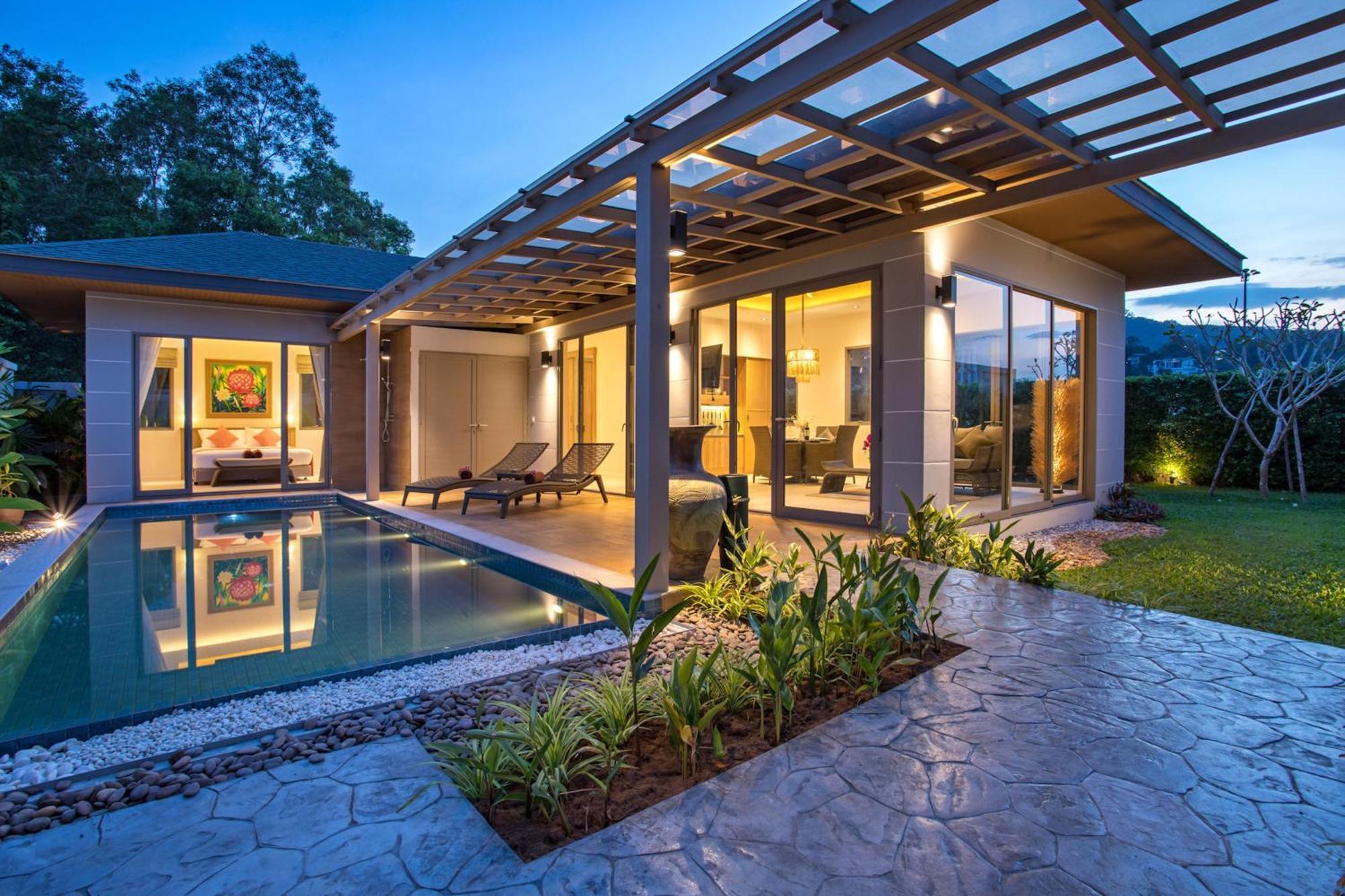 Luxury 2Br Villa Dalaa 3, Private Eco Pool, Gated Residence, Kamala-stranden Eksteriør bilde